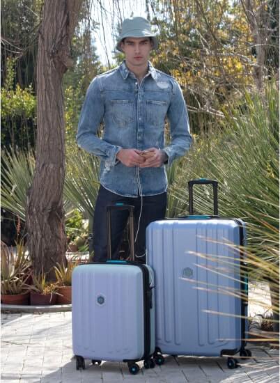 BG Berlin Enduro Ice Blue Suitcase - Shop Online Today