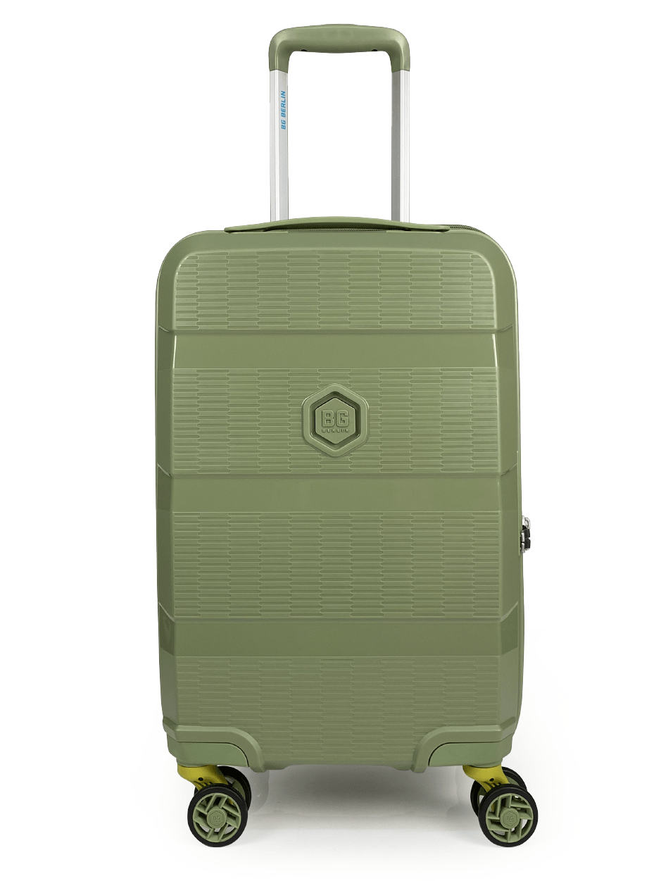Carry on Luggage Cyprus in Khaki - BG BERLIN