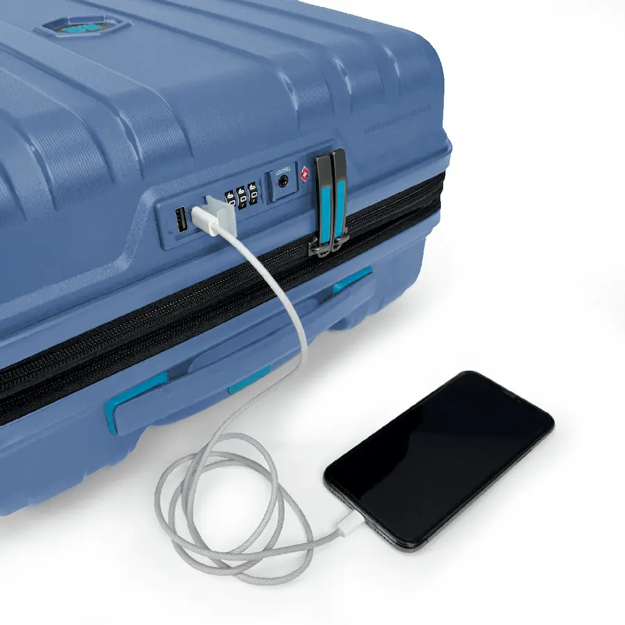 USB TYPE-A & TYPE-C PORTS 